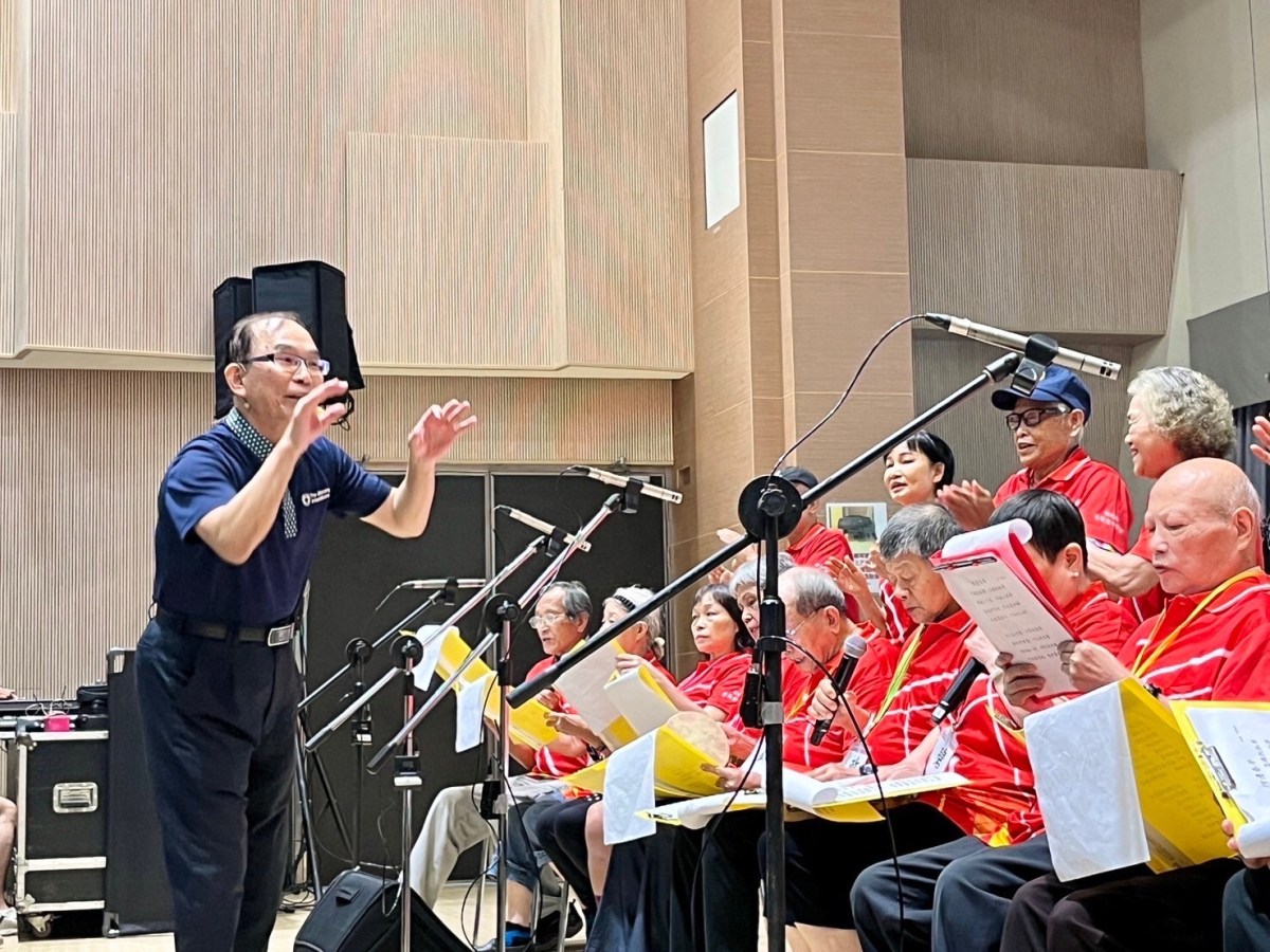 老大人音樂節　失智症長者演唱