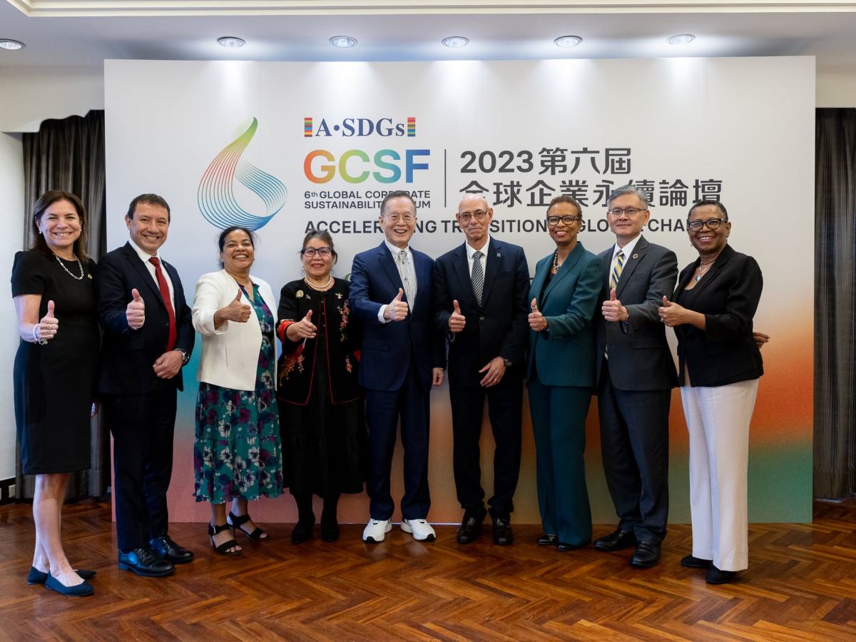 簡又新為淨零　在國際廣結善緣