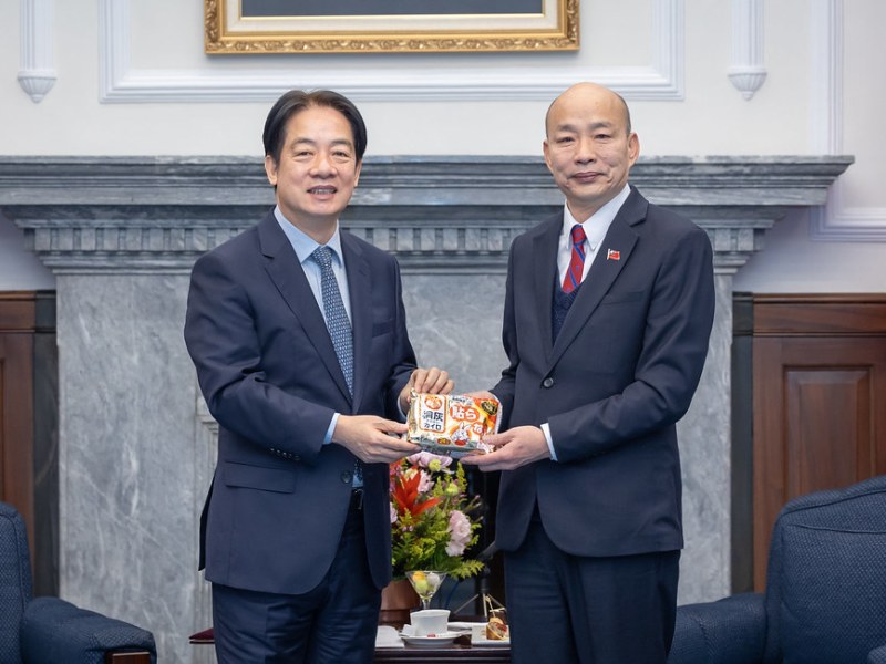 寄語賴總統有容乃大