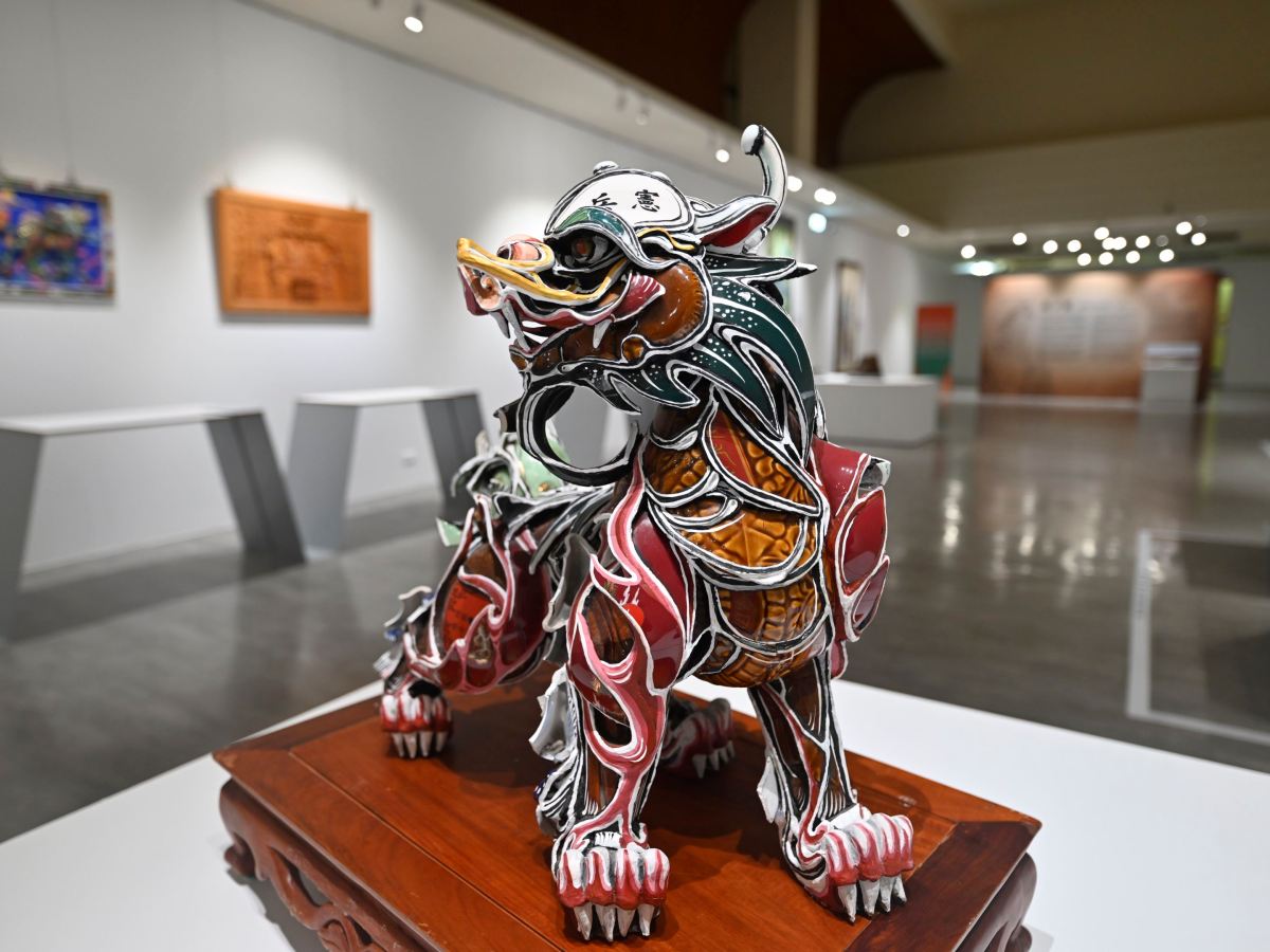 工藝遶境到台南　展出風格獨具