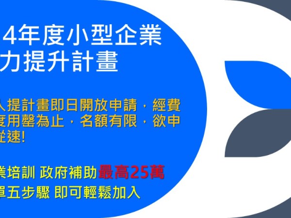商研院助小型企業　爭取補助金