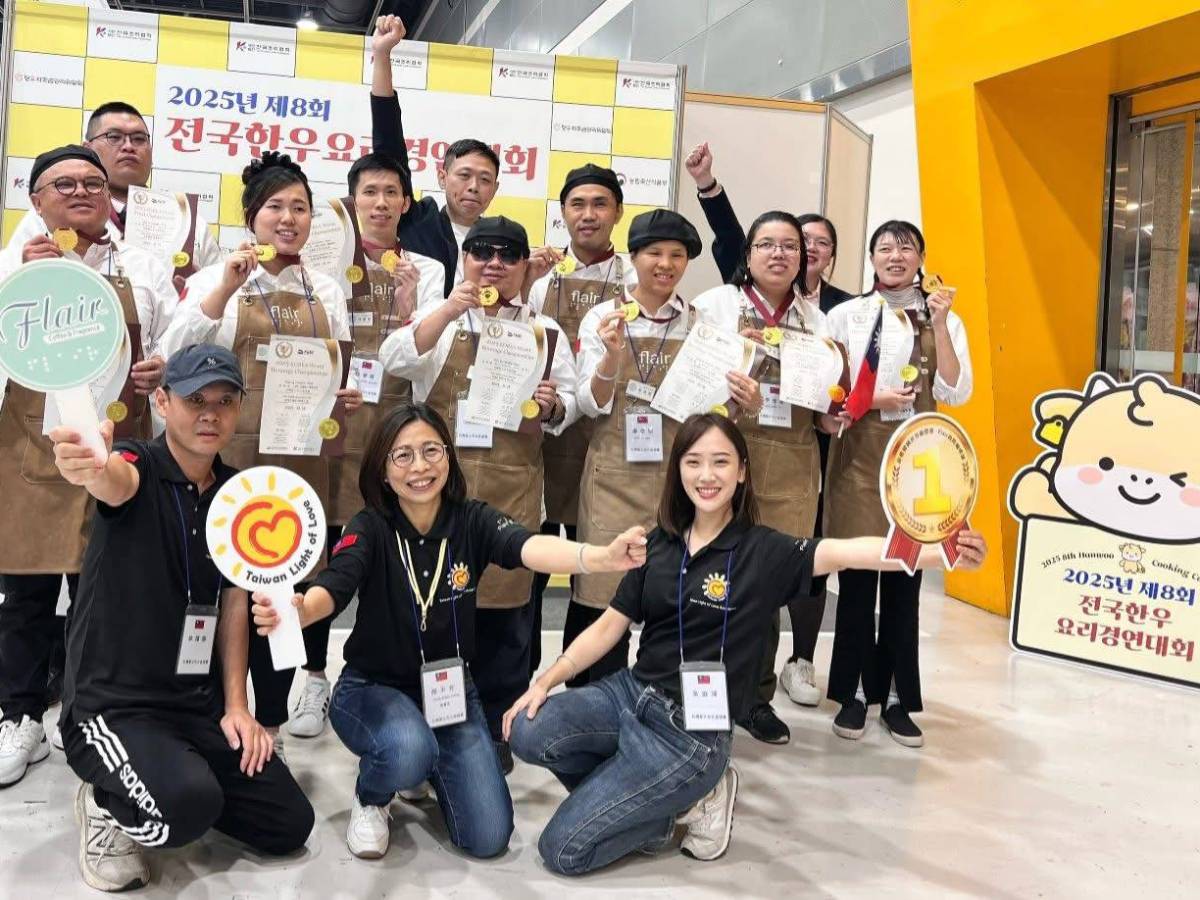 有信念　八視障咖啡師勇奪八金