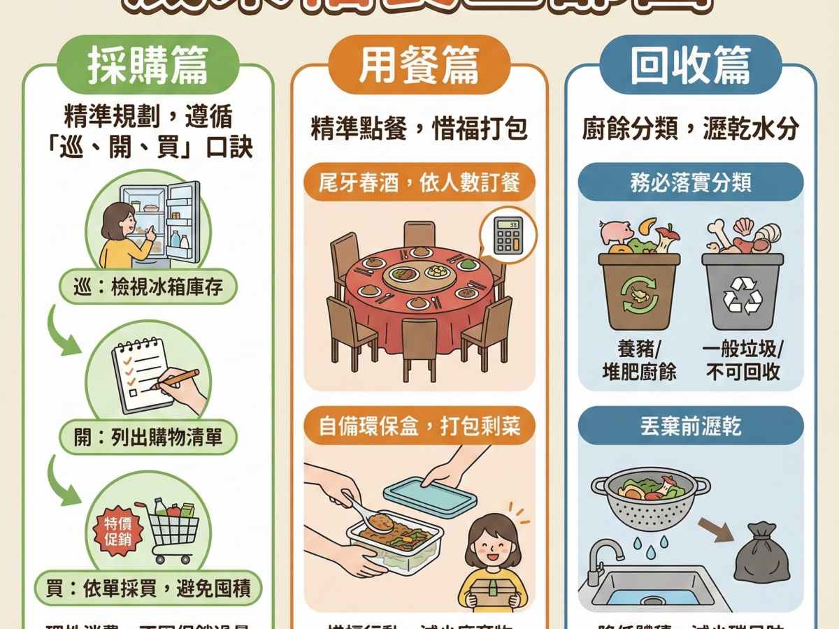 實踐美好食光　展開惜食行動