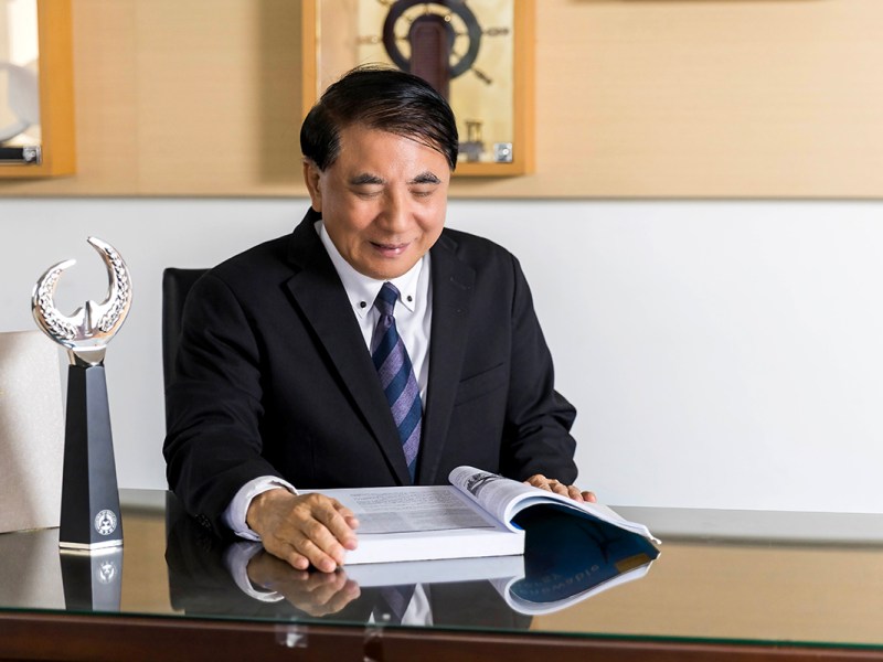 許泰文與海共生　榮獲總統表揚