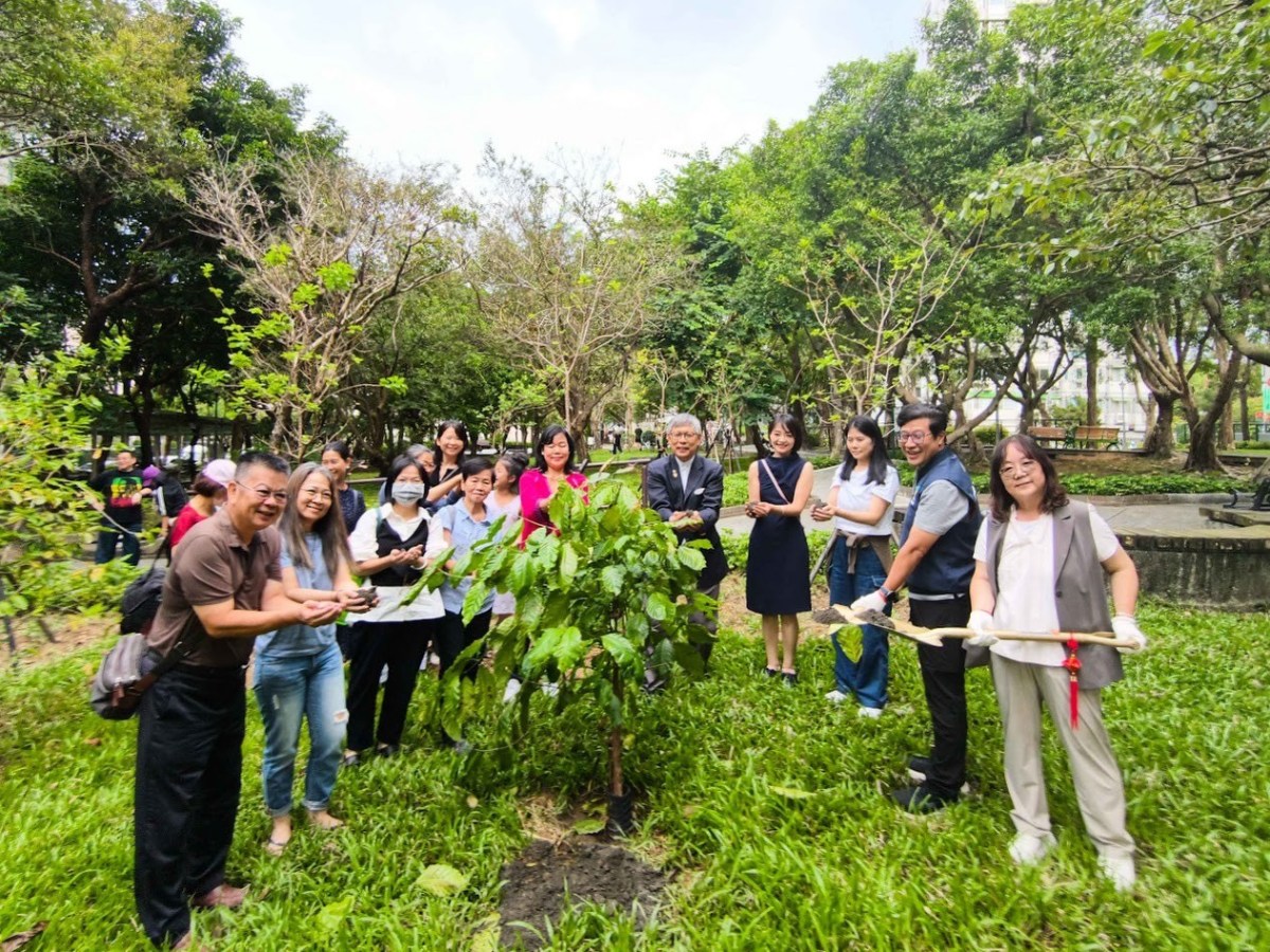 大地有愛　兩棵咖啡樹永植心中